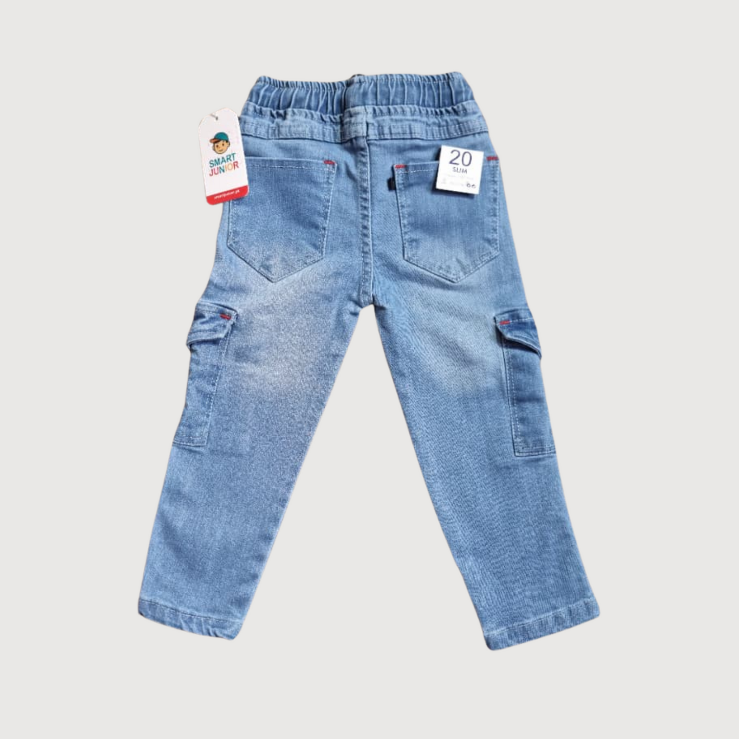 Boys Cargo Jeans – 6 Pocket Utility Trouser front.png