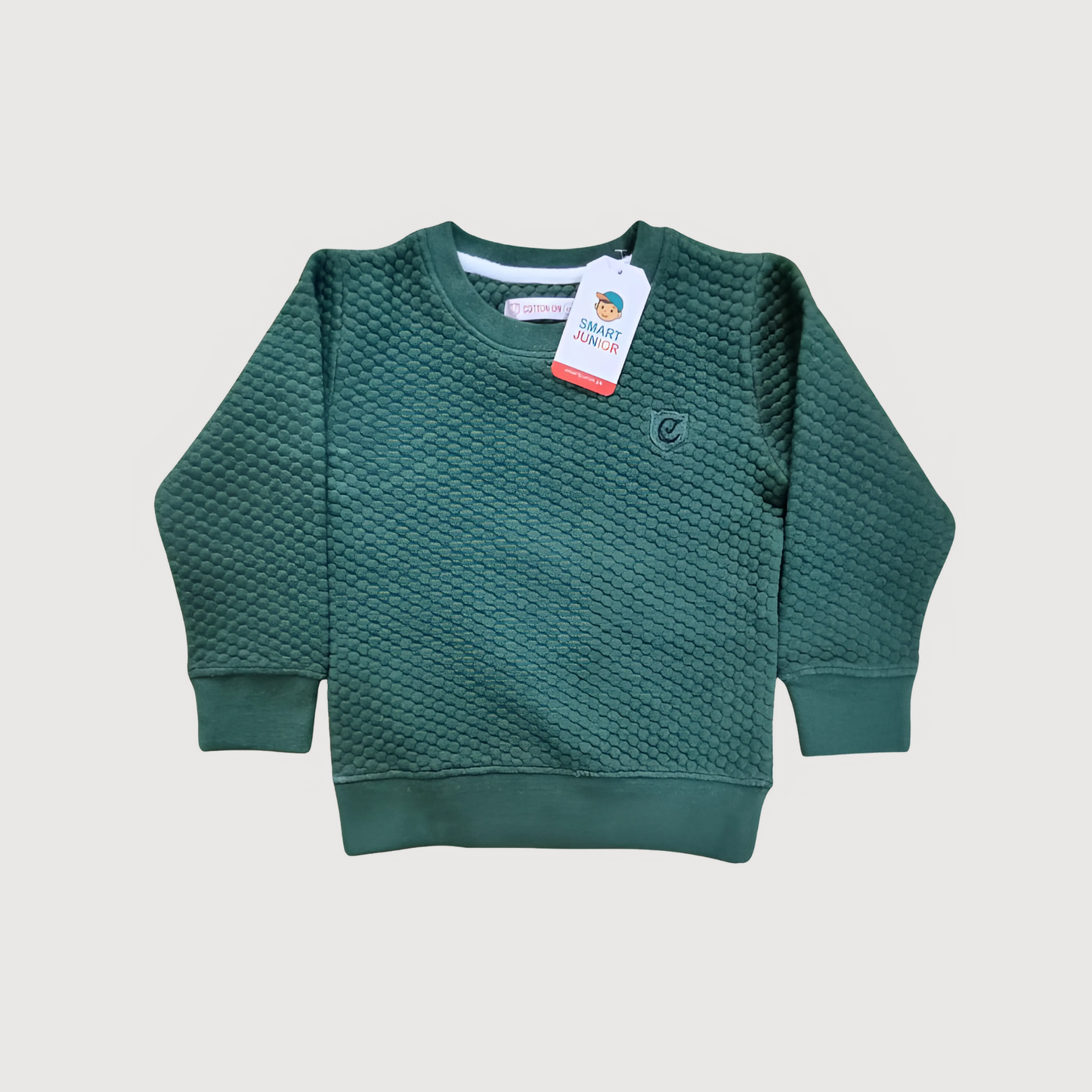 Stylish Winter Sweatshirt -Trendy & Comfy Casual Wear Green