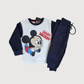 Girls Mickey Mouse Comfy Tracksuit – Stylish Sweatshirt & Trouser Set