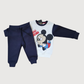 Girls Mickey Mouse Comfy Tracksuit – Stylish Sweatshirt & Trouser Set
