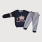 Girls Winter Queen Sweatshirt & Trouser Set – Stylish & Trendy