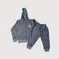 Kids Jordan Brooklyn Grey Outfit – Stylish Winter Tracksuit Set.